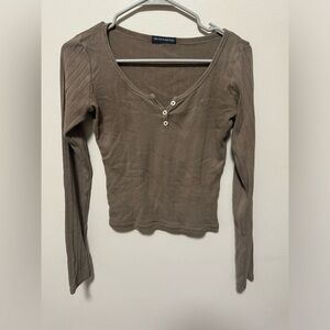 Brandy Melville Brown long sleeve